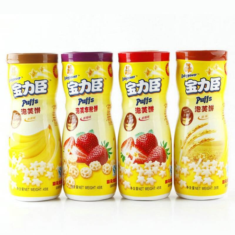 泡芙饼干罐套标机 