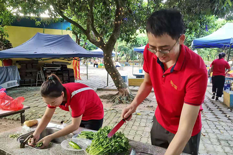 2021林工智能部门烧烤活动